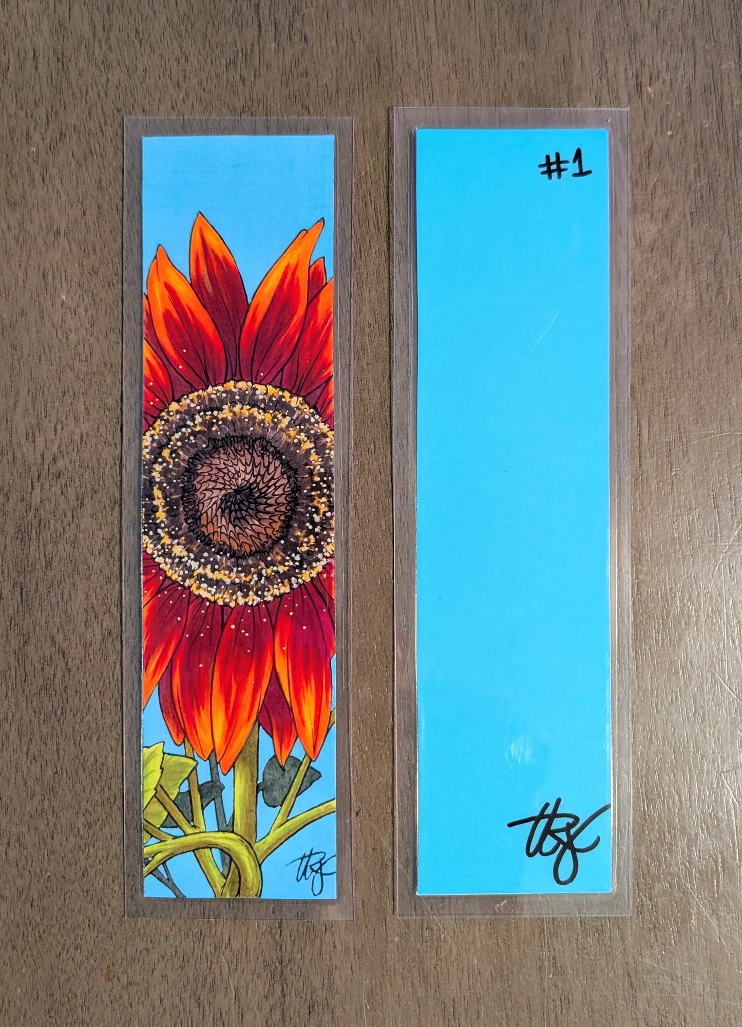 "Sunflower" Bookmark