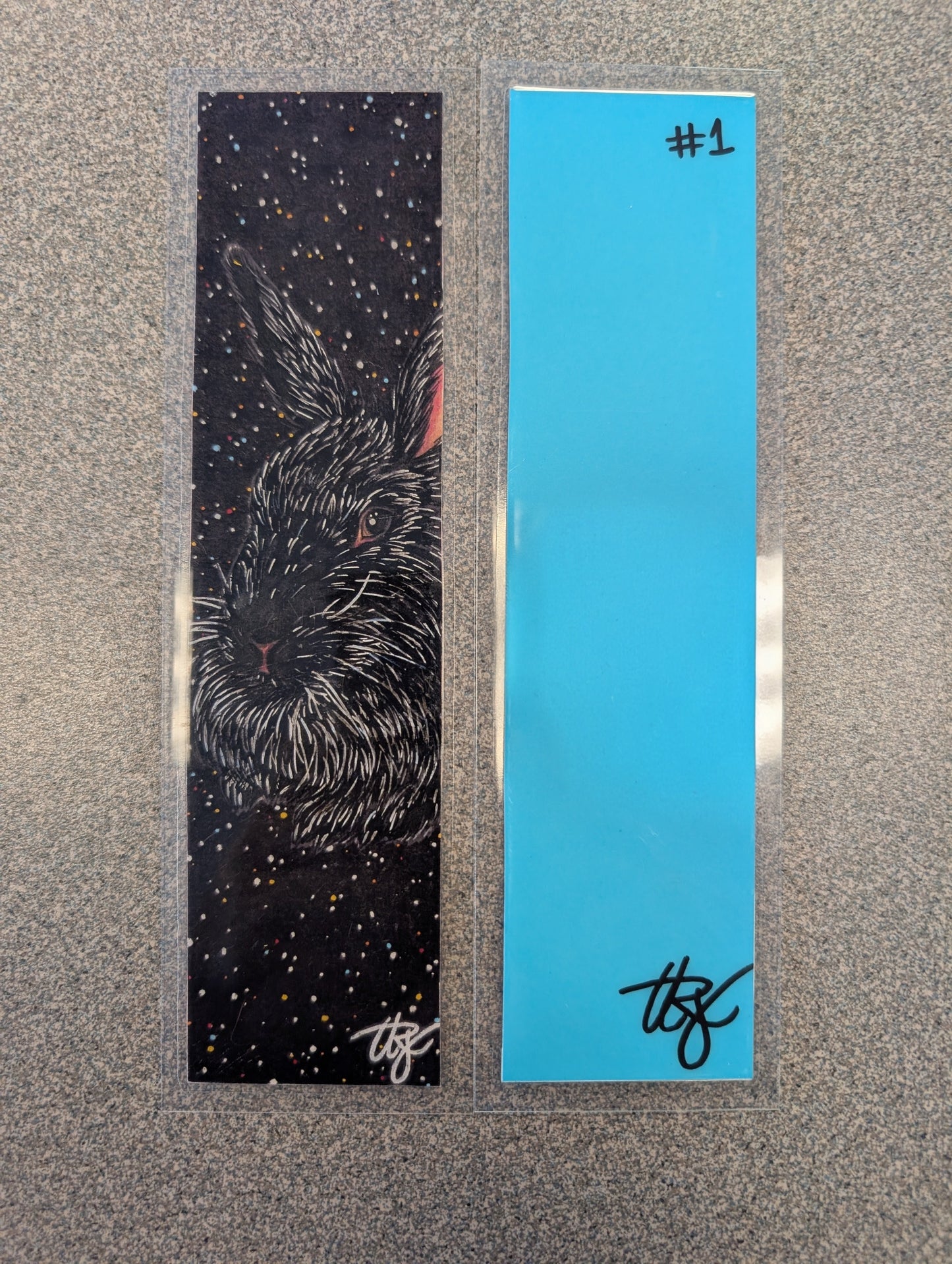 "Galactic Rabbit" Bookmark
